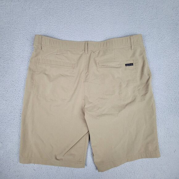 Gerry Mens Size 40 Shorts Tan Flat Front Pockets Hiking Outdoors Casual - Picture 3 of 12